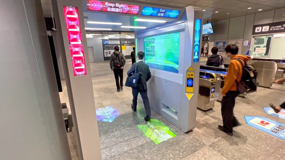 Japan’s Most Advanced Station | Face-Recognition Ticket Gate in Operation Japan's Most Advanced Station | Face-Recognition Ticket Gate in Operation