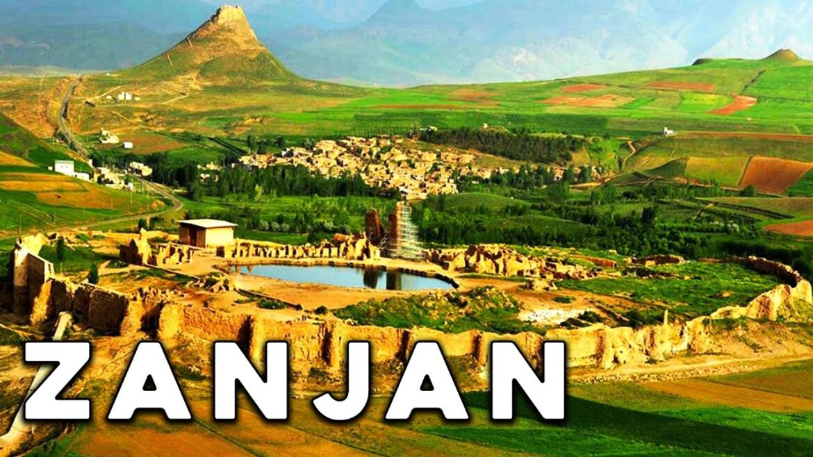 Zanjan Tehran Road Trip Drive Tour (Tehran Iran 2022) 4K