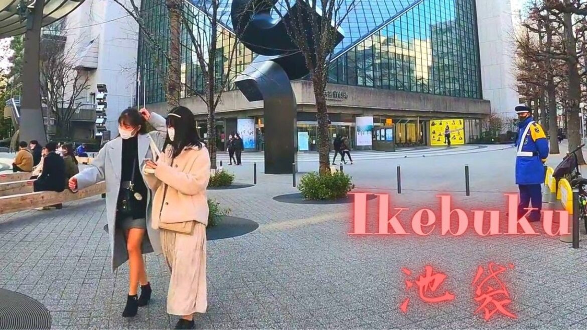 Just walk short. Ikebukuro Tokyo walking tour. 【4K】
