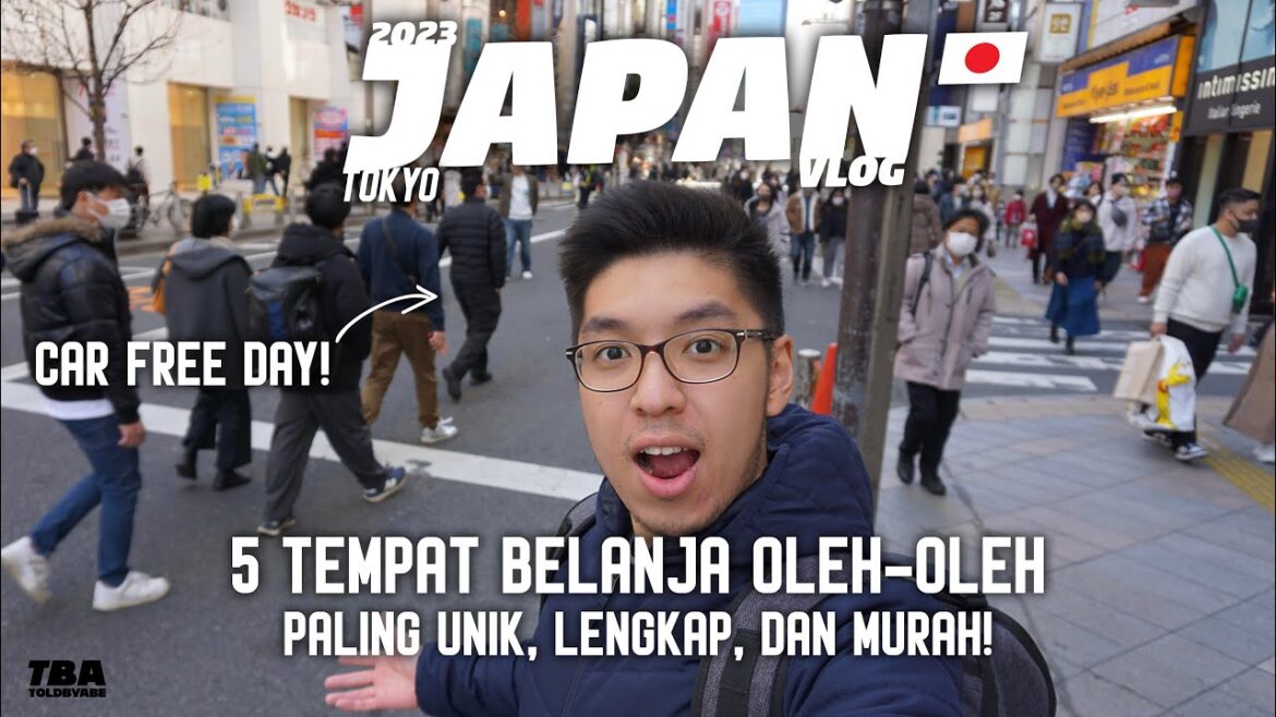 Belanja Oleh-Oleh Tokyo Disini Tempatnya! 2023 Japan Vlog