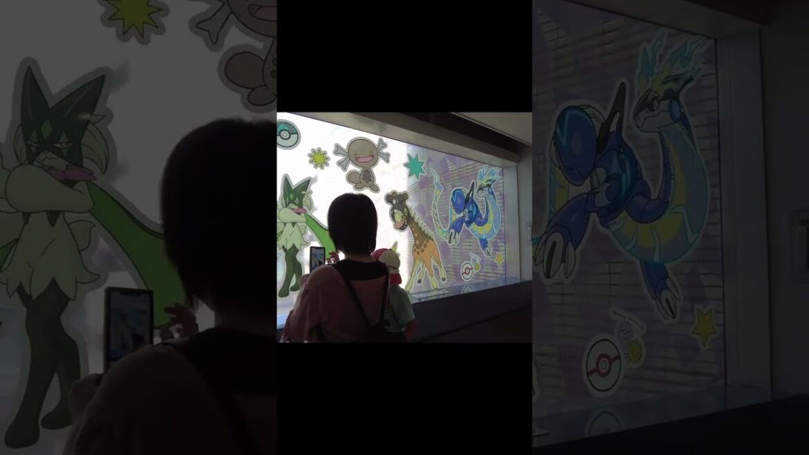 New Pokémon illustrations on the pathway