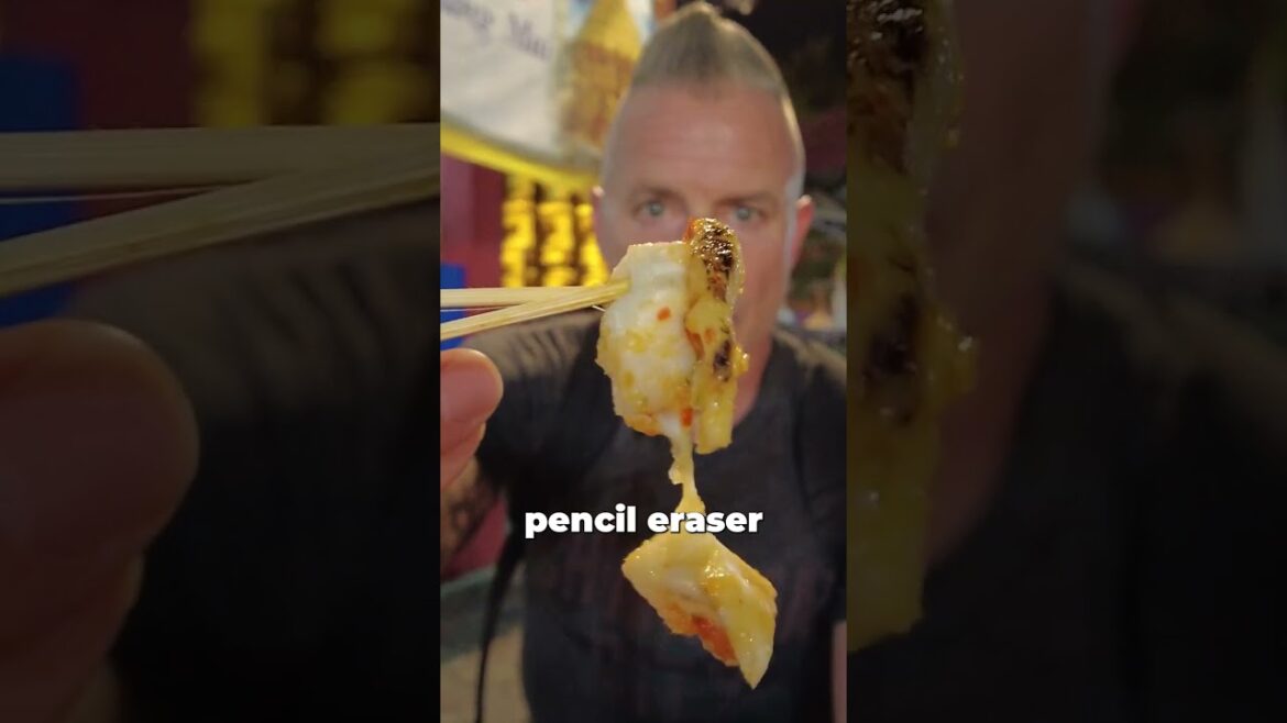 Street Food Chiang Mai | Squid Eggs | #shorts