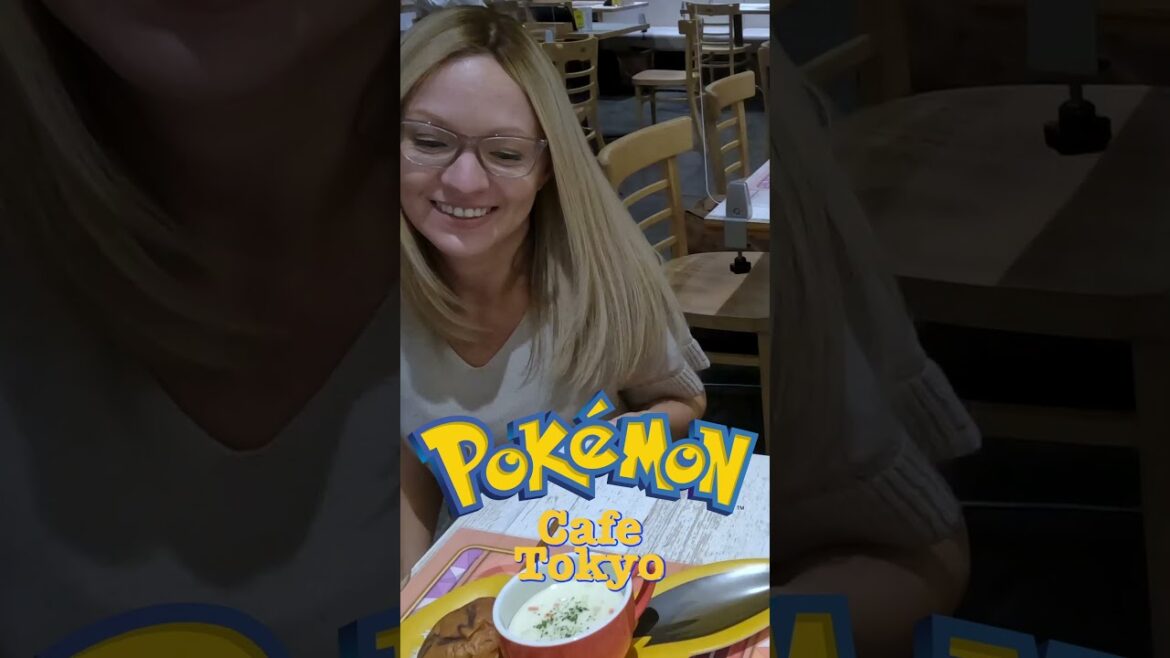 Pokemon Cafe Tokyo Japan 2023 #shorts #shortsvideo #travel #japantravel #pokemon #tokyotravel