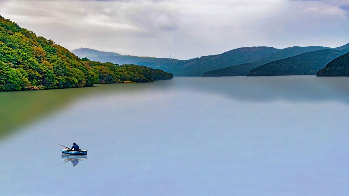 Lake Ashi - Japan , بحيرة آشي - اليابان