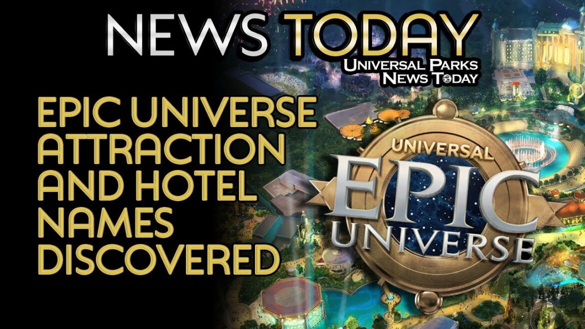 EPIC Universe Attraction and Hotel Names Discovered EPIC Universe Attraction and Hotel Names Discovered