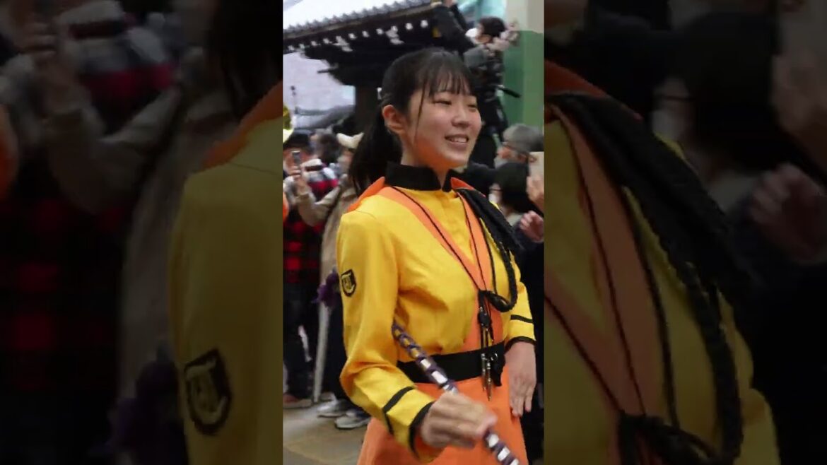 オレンジの悪魔 「京都さくら パレード」😍活力爆発👏
