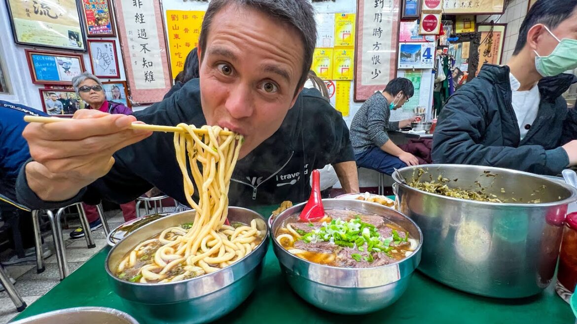 Taiwan Street Food – BEST BEEF NOODLES + 5 Must Eat Foods in Taipei!! Taiwan Street Food - BEST BEEF NOODLES + 5 Must Eat Foods in Taipei!!