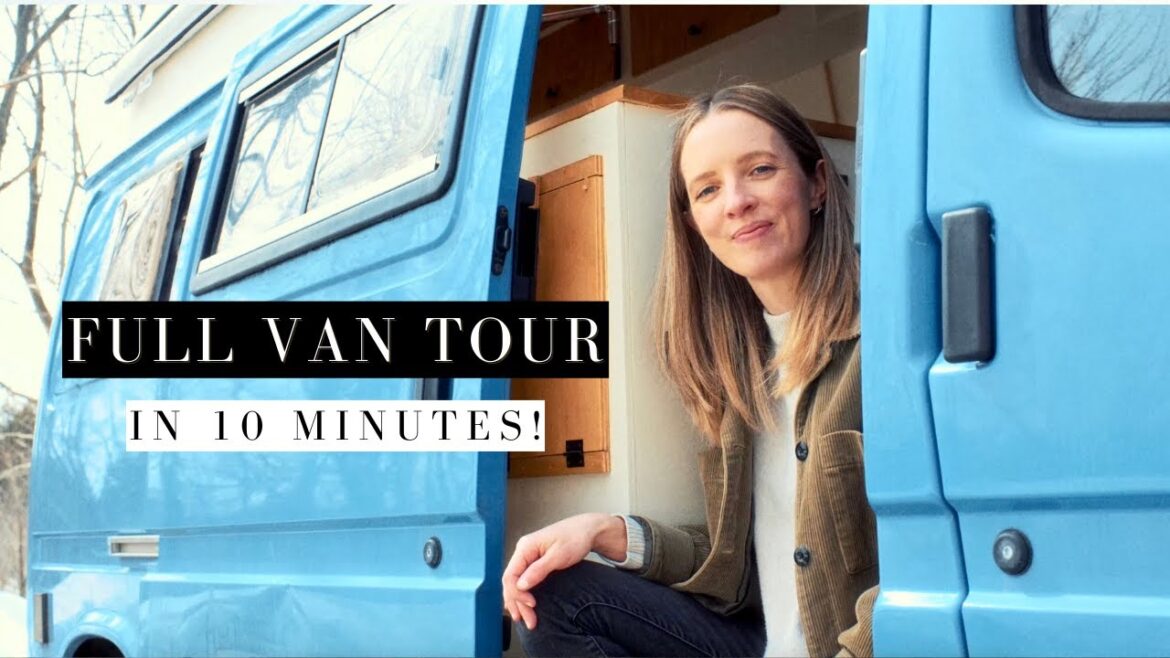 VAN TOUR / EUROPE Imported Campervan (In Less Than 10 Minutes!)