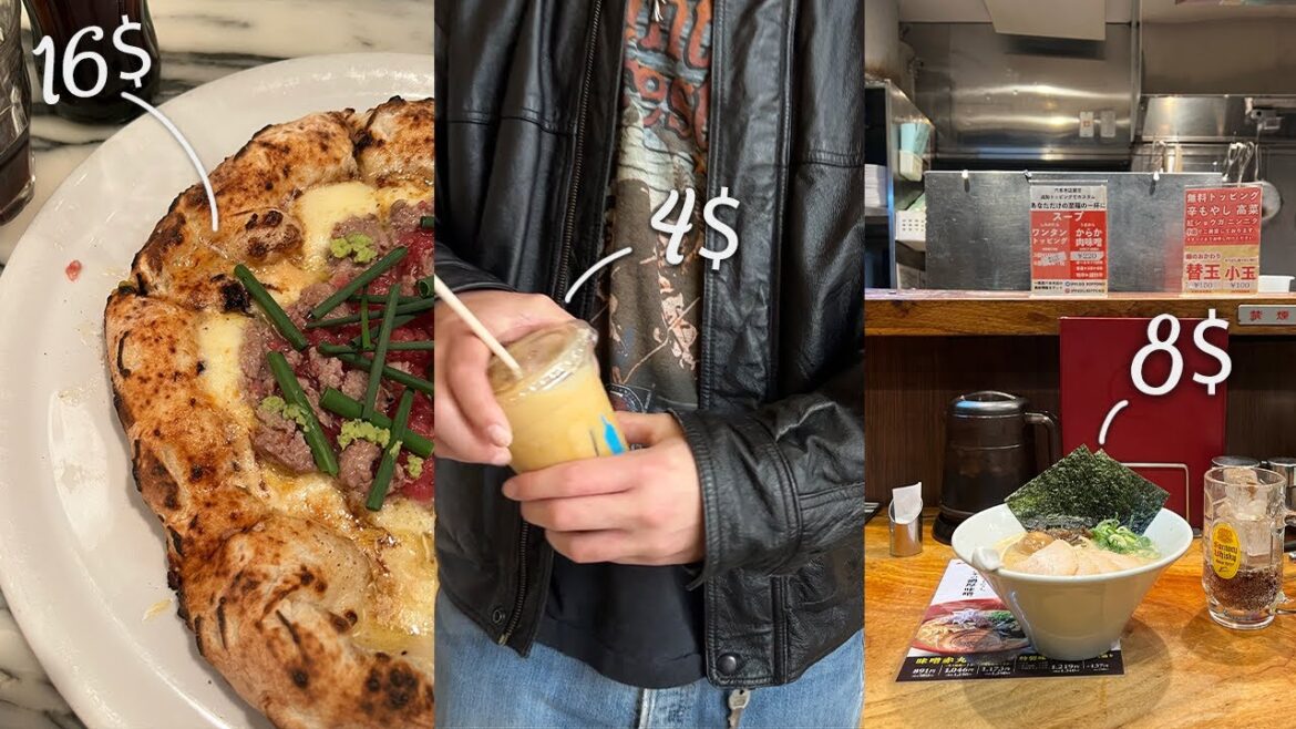 What I Spend in a Week in Tokyo (on vacation)