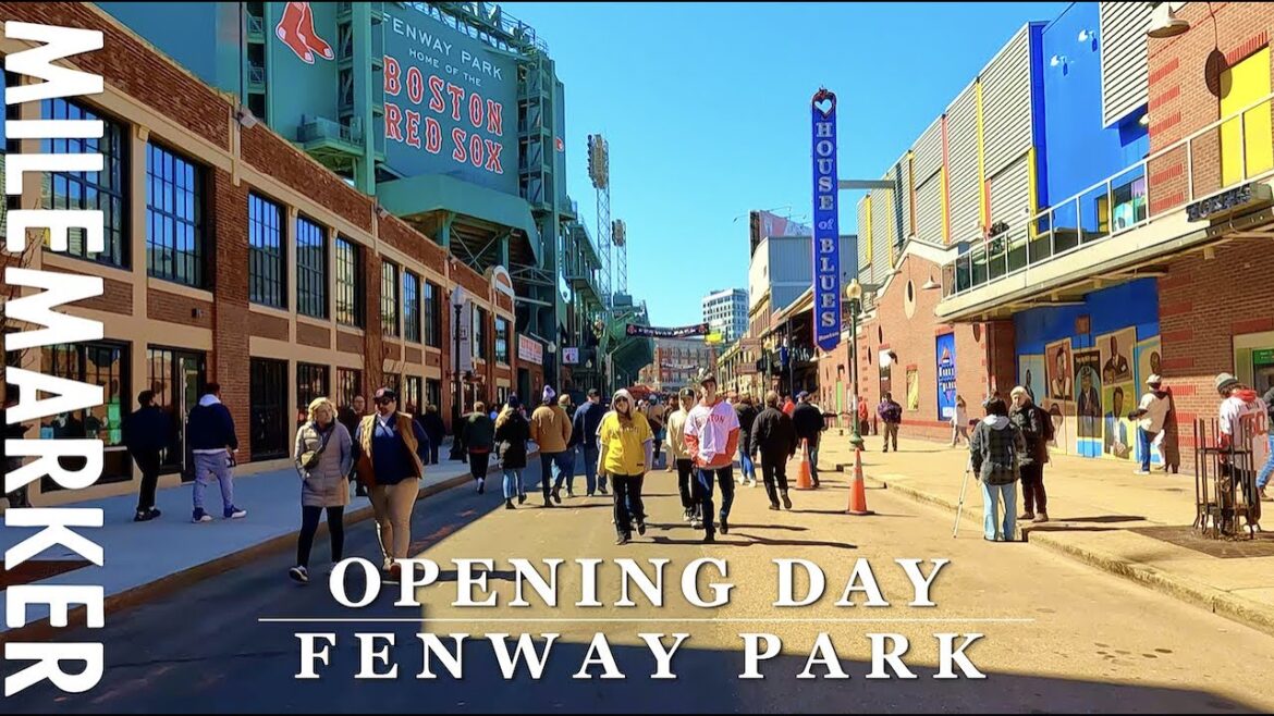 RED SOX Opening Day FENWAY PARK – Boston, MA – 4k Stadium Walking Tour with Binaural 🎧 RED SOX Opening Day FENWAY PARK - Boston, MA - 4k Stadium Walking Tour with Binaural 🎧