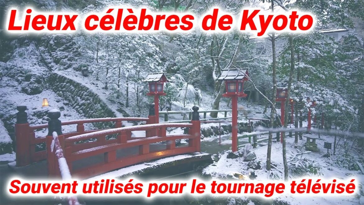 Kyoto populaire pour les tournages télé! Profiter des spots classiques pour séries et magazines