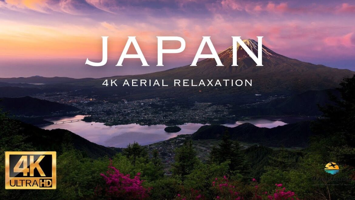 🚀 FLY OVER JAPAN: A 4K UHD Relaxation Film with Calming Music 🎧