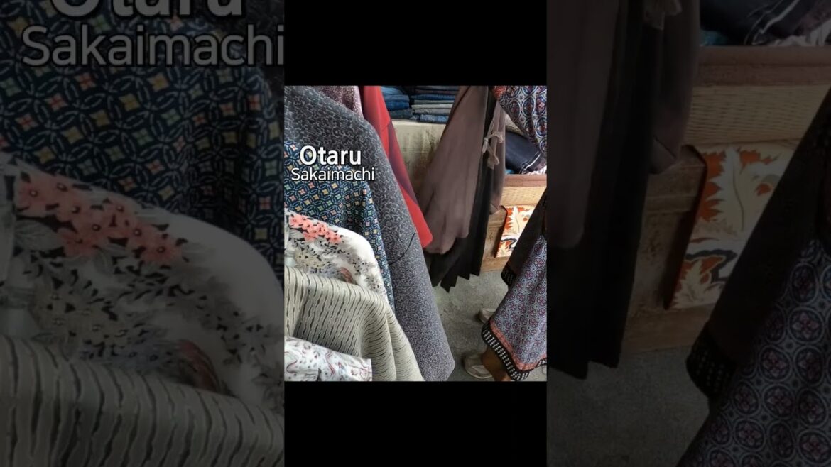 日本のおばさんから服を買う韓国人男性