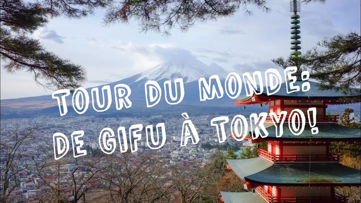 #3 VLOG JAPON: De Gifu à Tokyo - Tour du monde: Maman et sacs à dos.