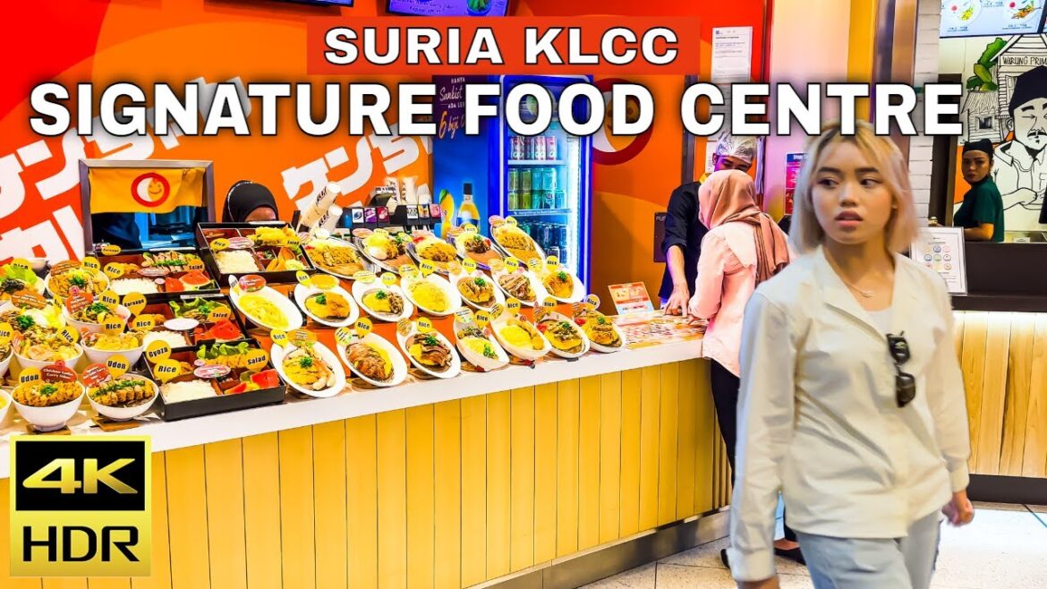 Most Popular Kuala Lumpur Food Court: Signature Suria KLCC Food Court Tour