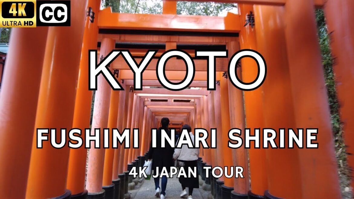 [4K] Japan Walk Tour | Kyoto| Fushimi Inari Shrine | Part 2