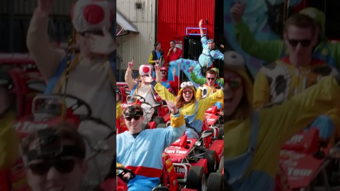 Go-karting as MARIO!? Go-karting as MARIO!?