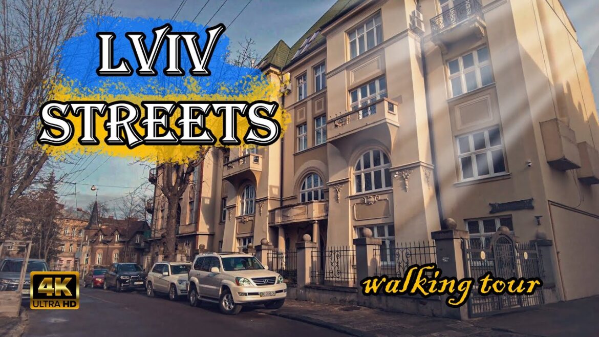 🇺🇦 Lviv. Ivan Kotlyarevsky Street, virtual walking tour. Ukraine [4K]