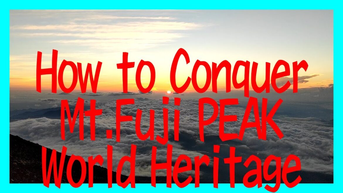 Mt.Fuji travel guide (modified prince route:  Houei-zan crater & Mt.Fuji peak at once) 2022 day2-1