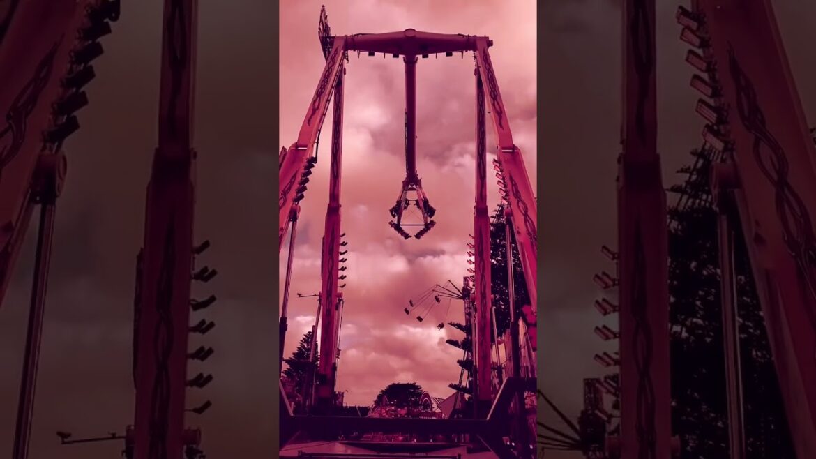 2023 a footage of an extreme ride in an amusement park #shorts #shortvideo 2023 a footage of an extreme ride in an amusement park #shorts #shortvideo