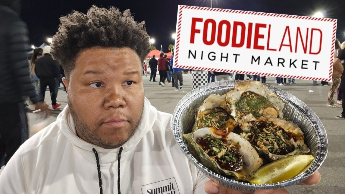 Las Vegas FoodieLand Night Market 2023 !! TOP 5 THINGS I ATE