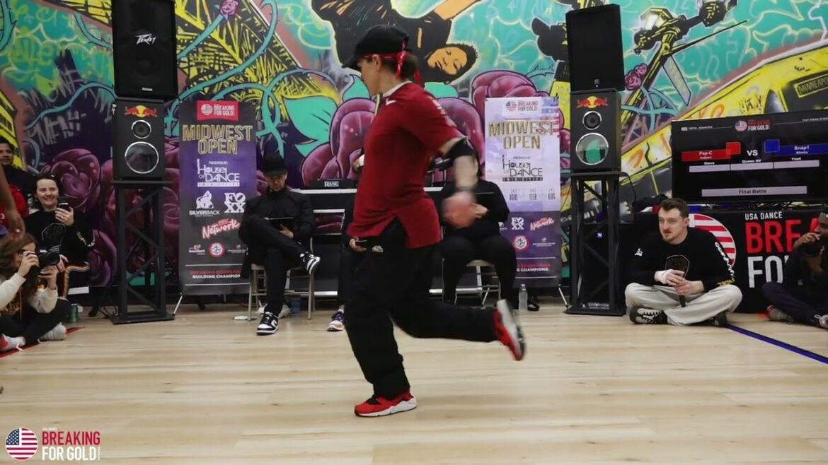 Pep C Vs Snap 1 - B-Girl Finals - Midwest Open 2023 - Breaking For Gold USA - BNC