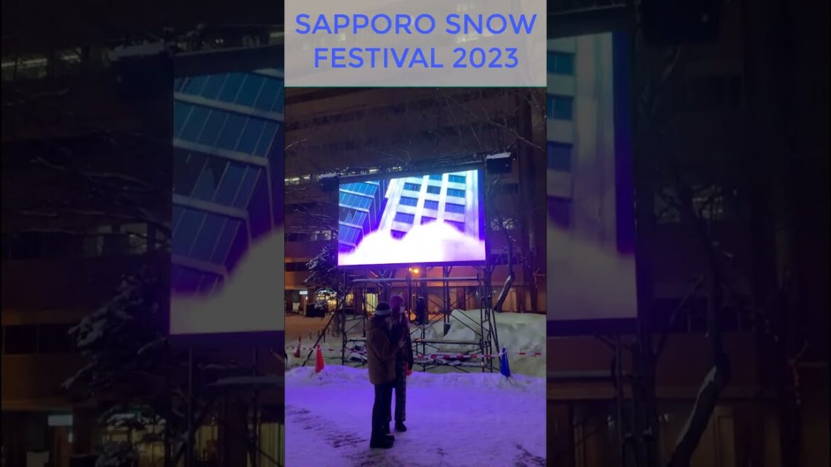 BOKU NO HERO ACADEMIA #sapporosnowfestival