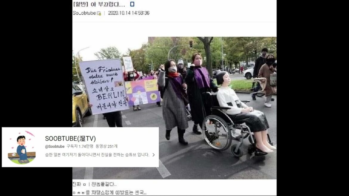 위안부를 ㅁㅊㅂ라고 비하하면서 떼돈버는 혐한한국인유튜버 폭로합니다.