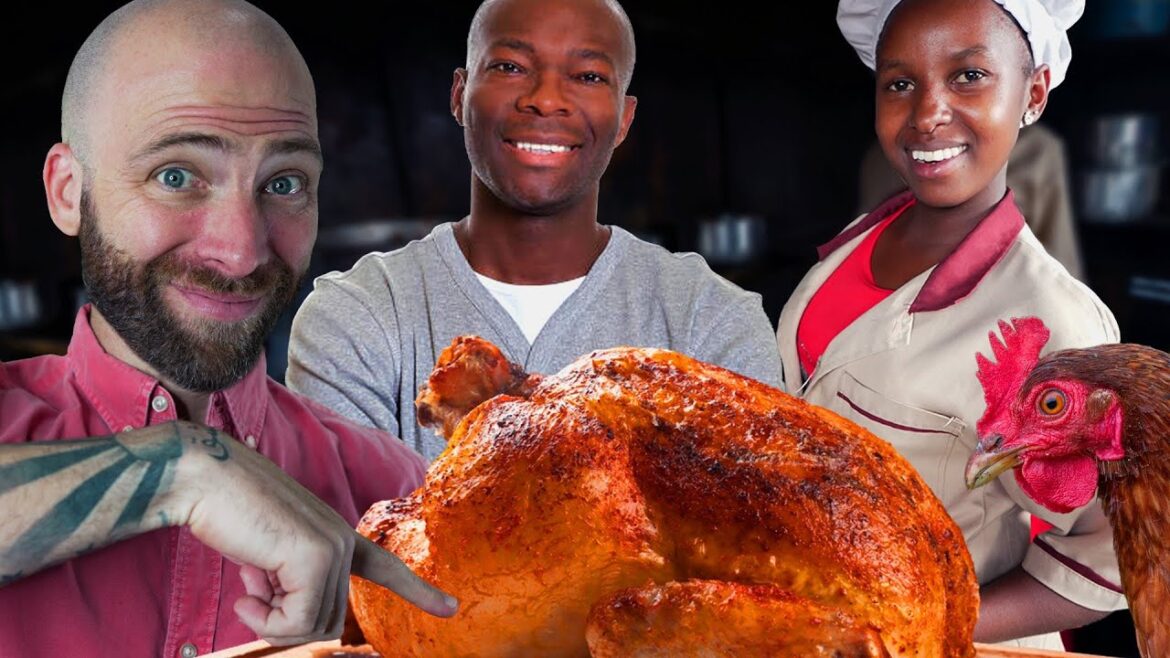 The Best Kenyan Street Food in Nakuru, Kenya! African Rotisserie Chicken!