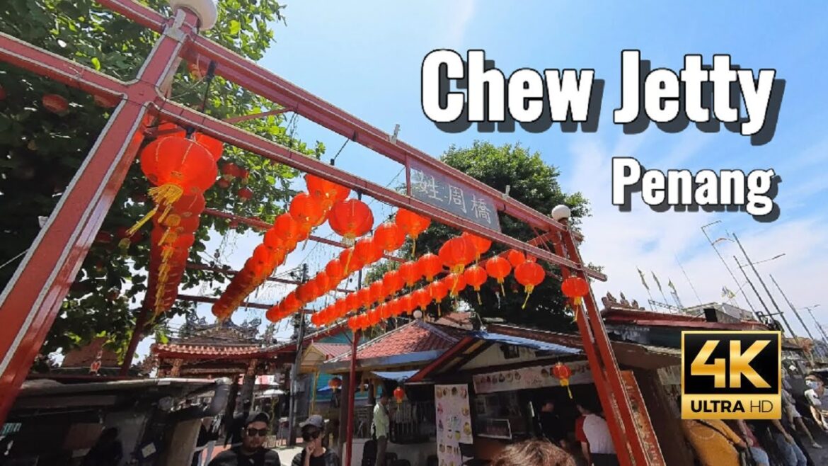 4K | Armenian Street To Chew Jetty (走啊走,走到姓周桥)- Penang Day Street Walk 4K | Armenian Street To Chew Jetty (走啊走,走到姓周桥)- Penang Day Street Walk