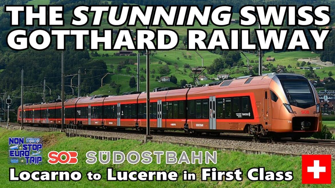 AMAZING Train, STUNNING Railway / One of Switzerland’s BEST train trips! AMAZING Train, STUNNING Railway / One of Switzerland's BEST train trips!