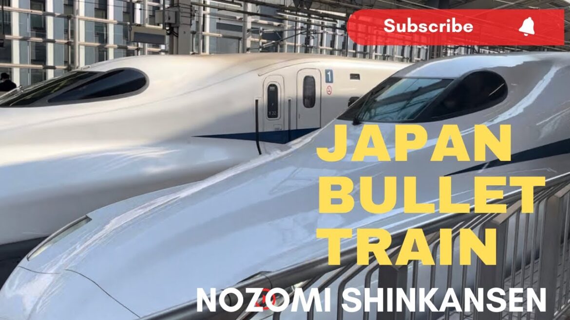 Japan Bullet Train ( Shinkansen) | Mt. Fuji view