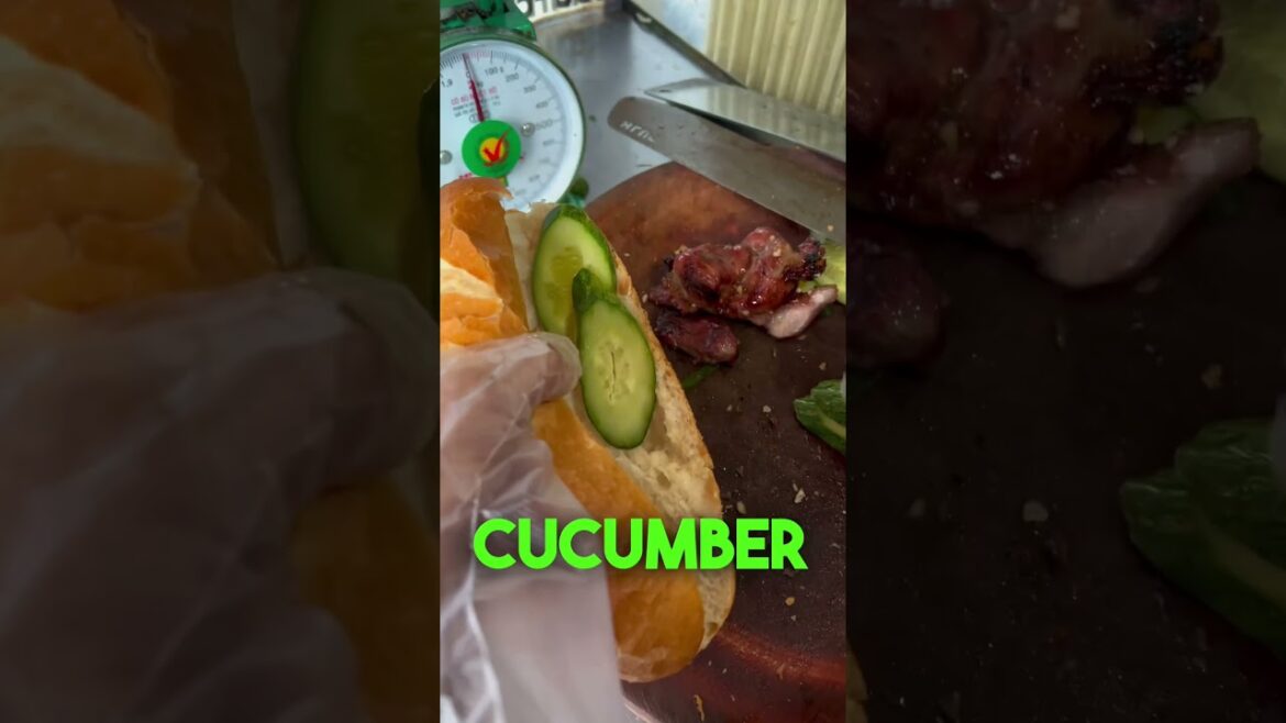 We Found The Best Sandwich in Vietnam!!  #food #streetfood #foodshorts #shorts #shortvideo