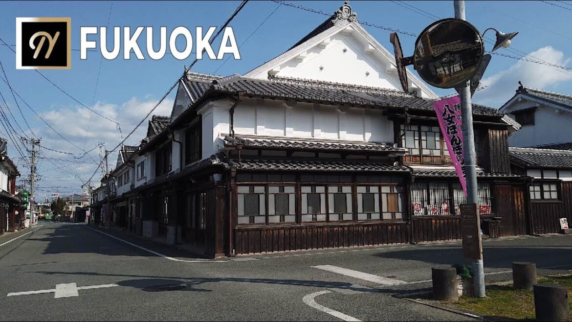 【福岡】八女市・八女ぼんぼん祭りを散歩1 　Fukuoka Yame City Walking tour