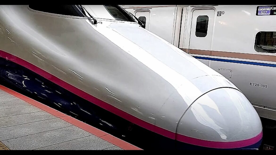 東北新幹線やまびこ131号仙台行きE2系 東京→仙台　左側車窓側面展望　Tohoku Shinkansen Yamabiko No.131 Tokyo → Sendai left car window