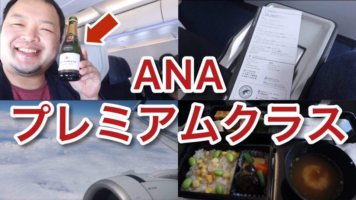 【羽田空港】ANA プレミアムクラス 無料でワインが飲み放題！？ANA プレミアムクラス「東京 旅グルメ#5」hakodate airport hokkaido trip