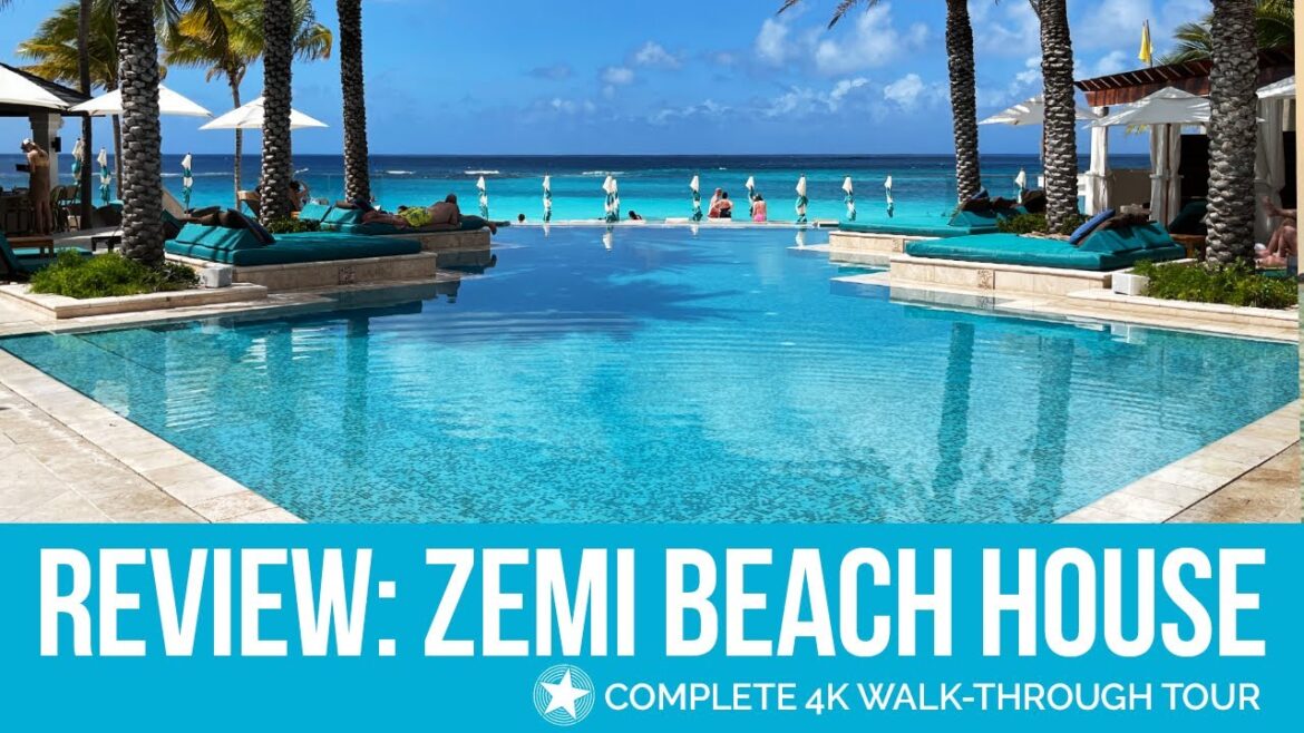[FULL HOTEL REVIEW] Zemi Beach House Walk-Through Tour 4K 🇦🇮🇦🇮🇦🇮 [Anguilla Vacation]