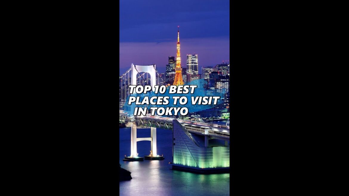 TOP 10 Best Places  to Visit in TOKYO🗼  #shorts