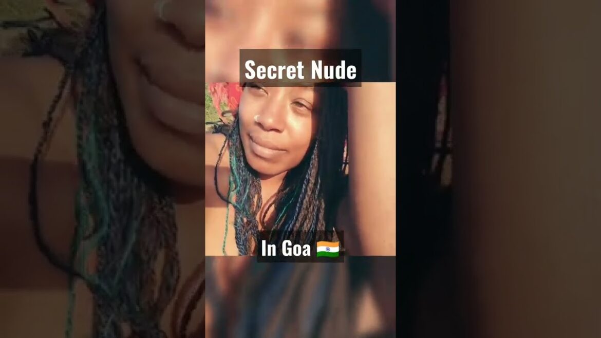 Secret Nude Beach - Goa India - 🇮🇳 - American Girl Traveling India - 2022 - India Travels