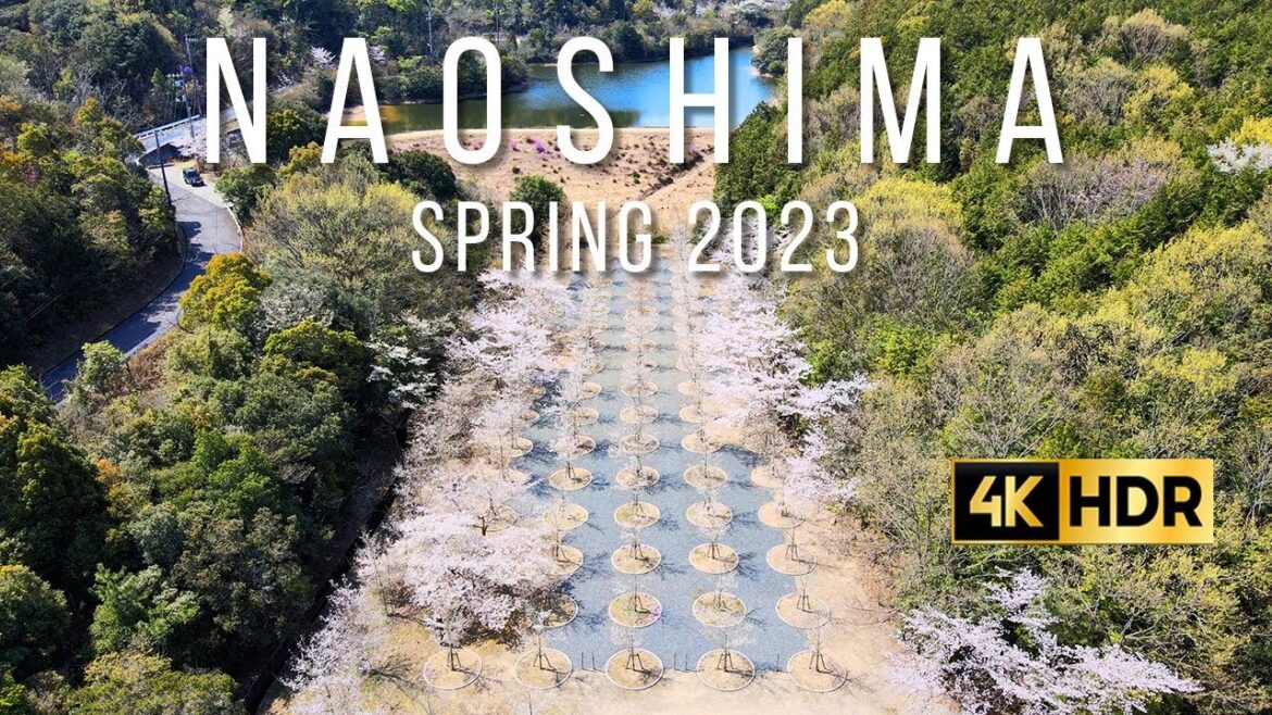 【4K HDR】Naoshima Kagawa Japan Spring 2023 | Beautiful scenery and Artwork with Piano Music | 直島 春 【4K HDR】Naoshima Kagawa Japan Spring 2023 | Beautiful scenery and Artwork with Piano Music | 直島 春