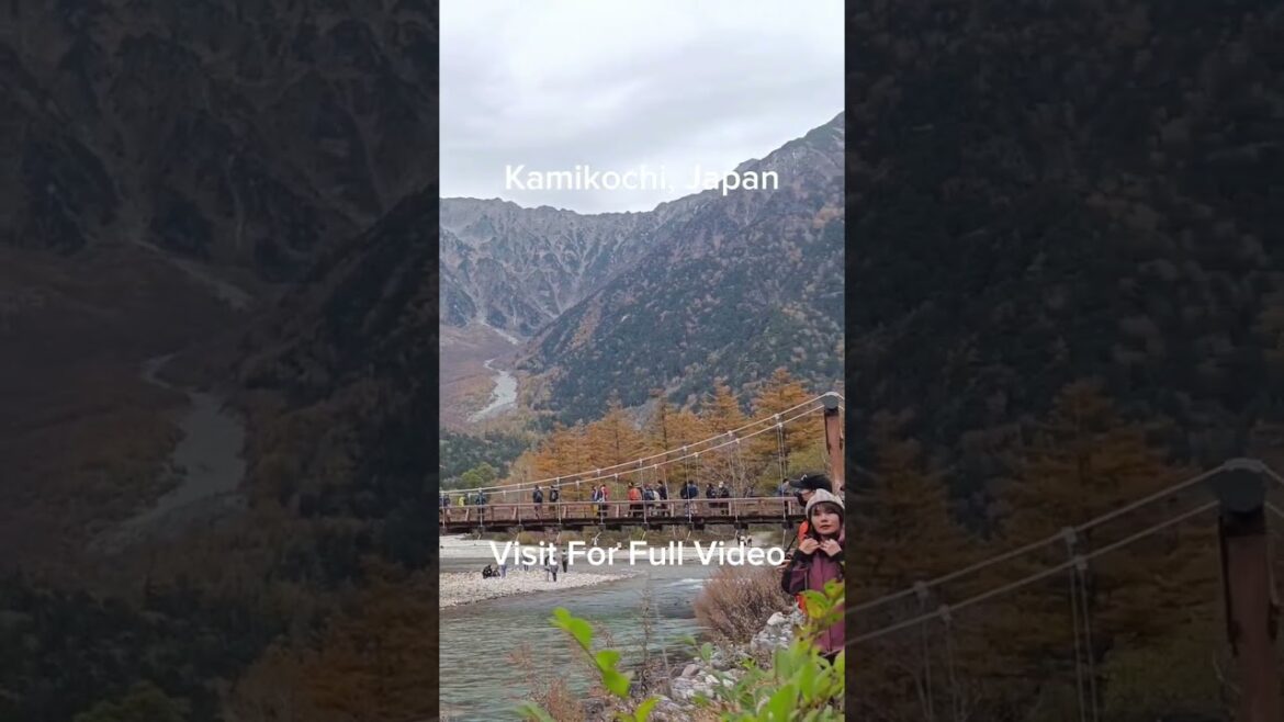 Kamikochi (Autumn) #shorts #japanvlog #japan