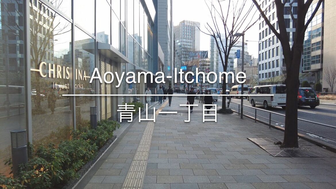 [4K] Aoyama-Itchome 青山一丁目 [Tokyo 東京] [Walk 散歩] #544