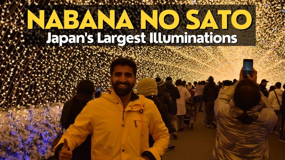 Nabana no Sato Illumination - One of the Largest Illuminations in Japan -