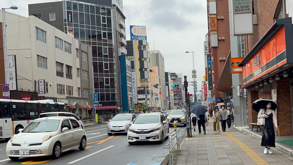 Fukuoka tenjin | walking at fukuoka / Japan mega city The best place to visit in Japan