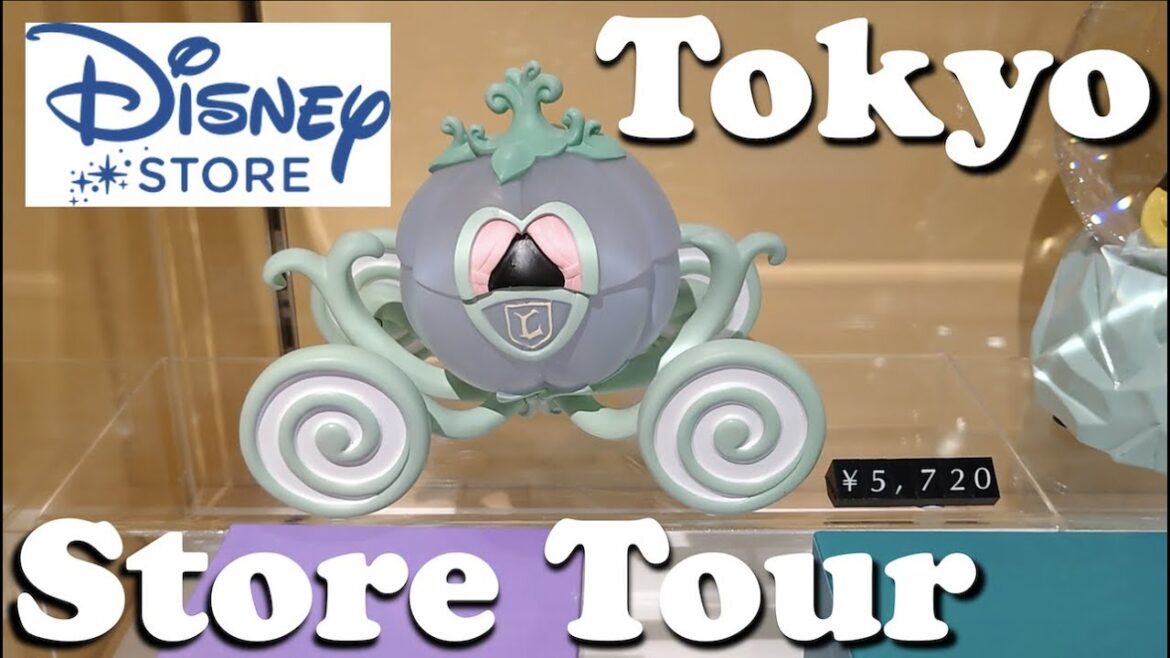 Disney Store Shinjuku Tokyo Tour