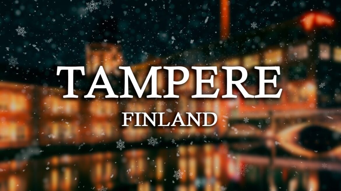 TAMPERE City Winter Wonderland | AMAZING and Beautiful city in the heart of Finland