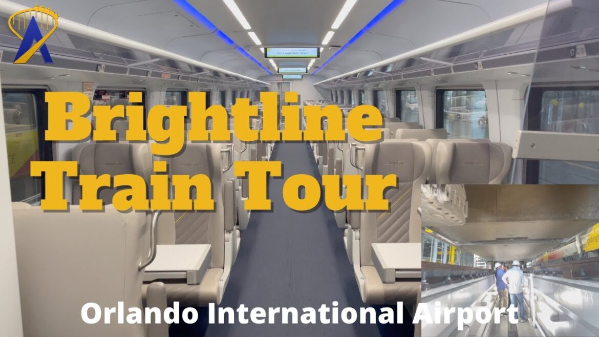 Florida's Brightline Train Overview: Inside, Outside, and Underneath