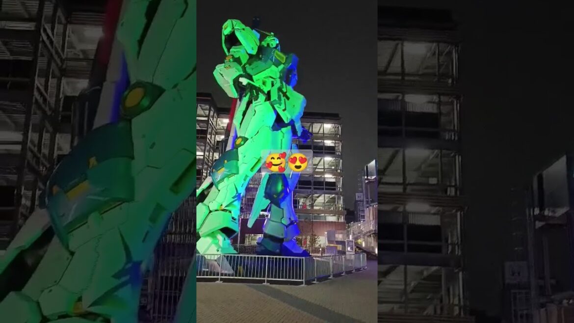 Fukuoka Gundam #family #japantrip #toddler #familytravel #japantravel