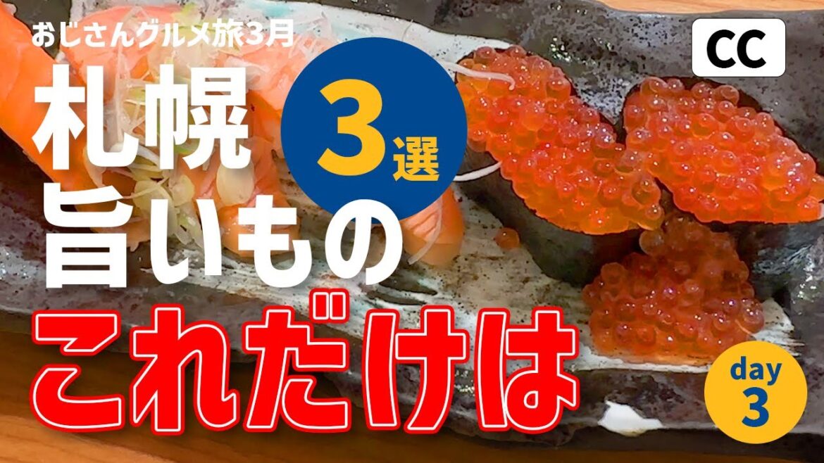 【札幌グルメ旅3日目】オススメ/寿司/いくら/ケーキ/ソフトクリーム/ハンバーグ/おじさん/trip/sapporo/hokkaido/vlog 【札幌グルメ旅3日目】オススメ/寿司/いくら/ケーキ/ソフトクリーム/ハンバーグ/おじさん/trip/sapporo/hokkaido/vlog