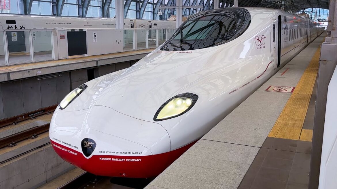 Riding The Most Recently Built Bullet Train in Japan | Kamome Shinkansen | Fukuoka - Nagasaki